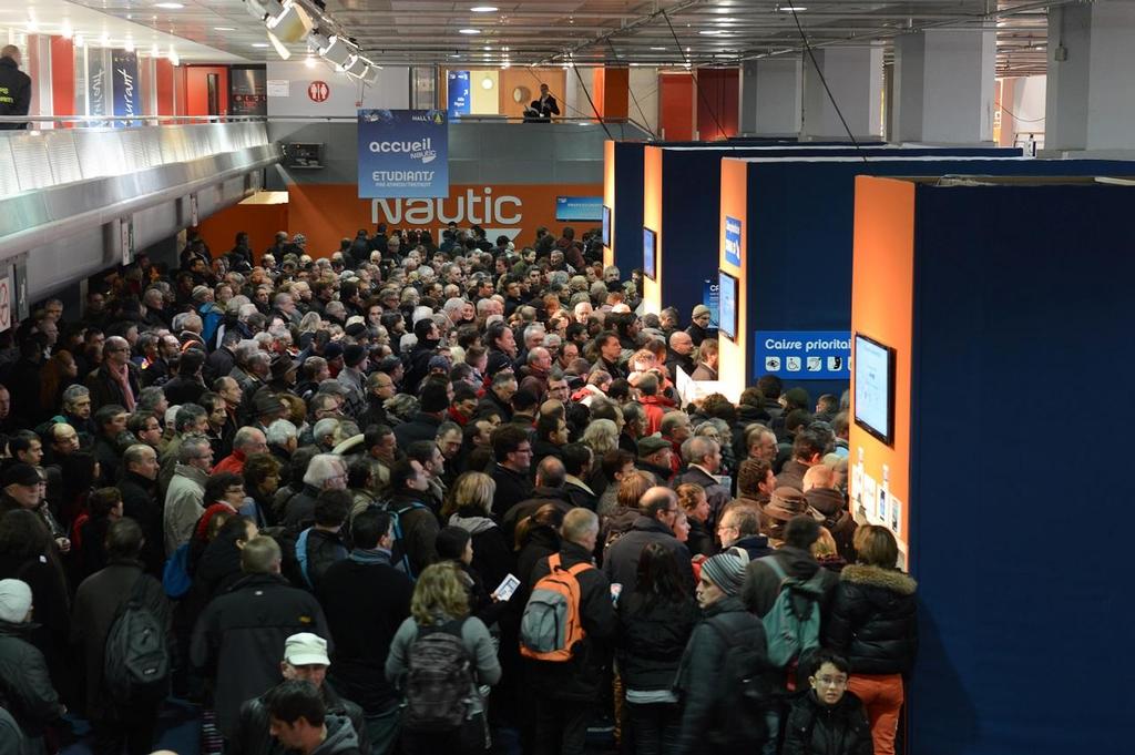 L’ouverture du Nautic, AFP-Nautic 2012 ©  R.Dobremel/AFP/Nautic http://www.salonnautiqueparis.com/GB.htm